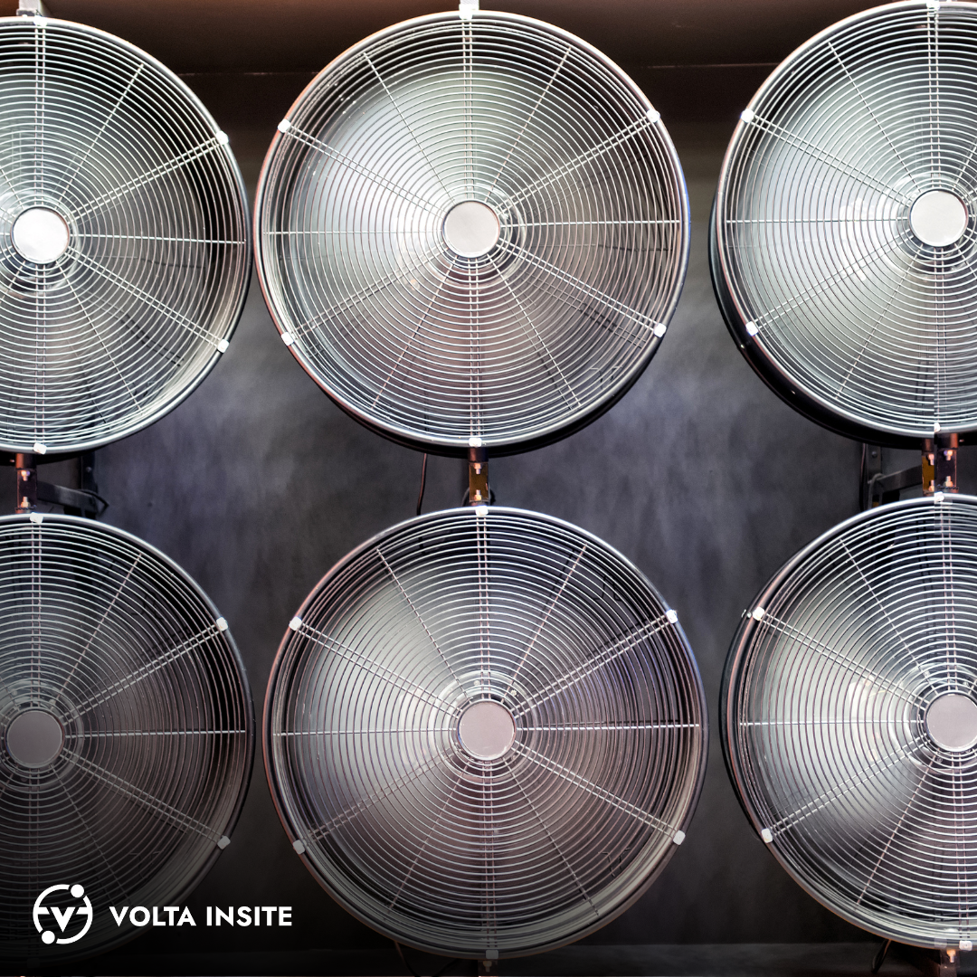 Monitor Key Equipment like industrial fans